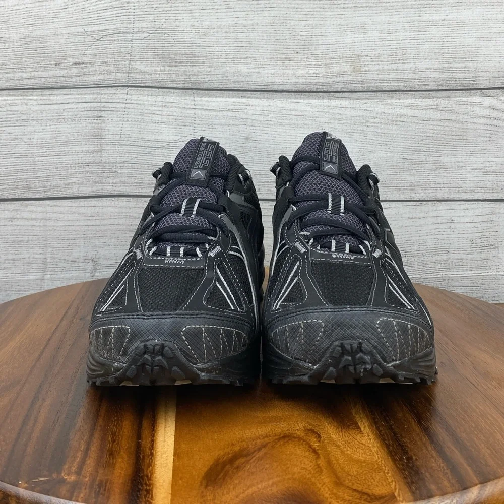 New Balance 411 All Terrain Black Gray Men’s Shoes MT411BG Sneaker Size 9.5 Wide
